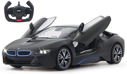 Jamara - BMW I8 1:14 black 2,4GHz Door remote-controlled