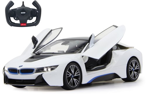 Jamara - BMW I8 1:14 white 2,4GHz Door remote-controlled