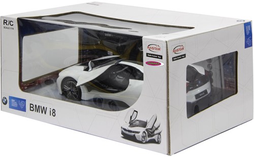 Jamara - BMW I8 1:14 white 2,4GHz Door remote-controlled-2