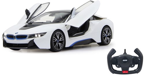 Jamara - BMW I8 1:14 white 2,4GHz Door remote-controlled-3