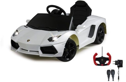 Jamara - Ride-on Lamborghini Aventador white 40MHz 6V-3