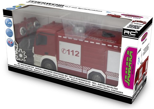 Jamara - Fire Truck TLF with spray function Mercedes-Benz Antos 1:26 2,4GHz-2