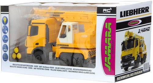 Jamara - Heavy-Duty Crane Mercedes-Benz Arocs Liebherr 1:20 2,4 GHz-2