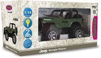 Jamara - Jeep Wrangler Rubicon 1:14 olive green 2,4GHz-2