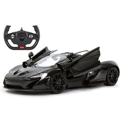 Jamara - McLaren P1 1:14 black 2,4GHz manual door