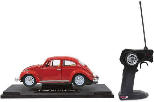 Jamara - VW Beatle RC Diecast 1:18 red 27MHz