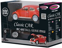 Jamara - VW Beatle RC Diecast 1:18 red 27MHz-2