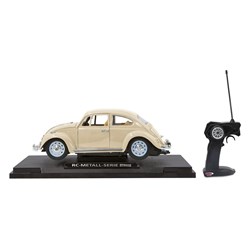 Jamara - VW Beetle RC Diecast 1:18 creme white 27MHz