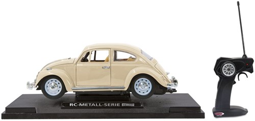 Jamara - VW Beetle RC Diecast 1:18 creme white 27MHz