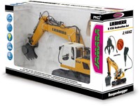Jamara - Excavator Liebherr R936 1:20 2,4GHz Destruction-Set with Grab and Hammer-2