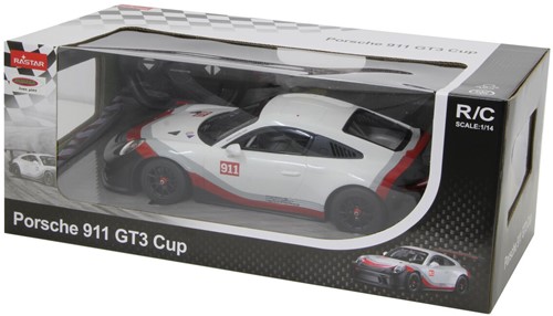 Jamara - Porsche 911 GT3 Cup 1:14 white 2,4GHz-2