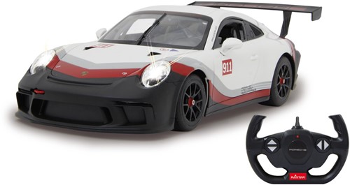 Jamara - Porsche 911 GT3 Cup 1:14 white 2,4GHz-3