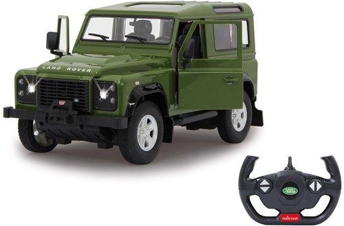 Jamara - Land Rover Defender 1:14 green 2,4GHz door manual-3