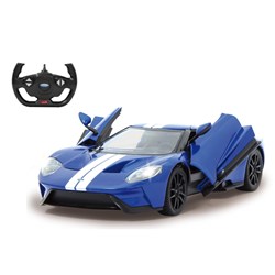 Jamara - Ford GT 1:14 blue 2,4GHz door manual