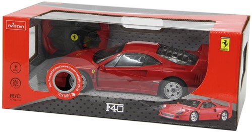 Jamara - Ferrari F40 1:14 red 27Mhz Hinged door remote controlled-2