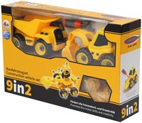 Jamara - Construction Vehicles Set 9in2-2