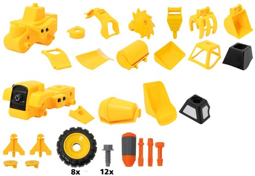 Jamara - Construction Vehicles Set 9in2-3
