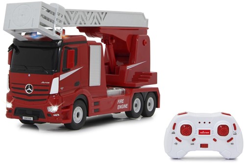 Jamara - Fire Truck turnable Ladder Mercedes-Benz Antos 1:24 2,4GHz-3