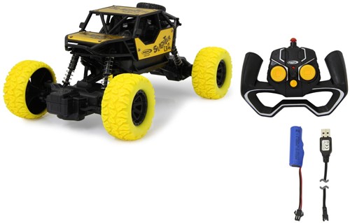 Jamara - Slighter CR1 RC Crawler Diecast yellow 2,4GHz-3