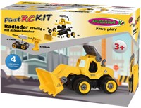 Jamara - Wheel loader First RC Kit 27-part with cordless screwdriver-2