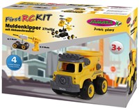 Jamara - Dump Truck First RC Kit 27-part with cordless screwdriver-2