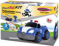Jamara - Police Car First RC Kit 22-part with cordless screwdriver-2