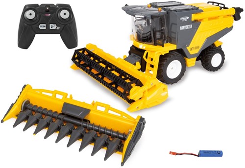Jamara - Harvester MT-1000 1:24 2,4GHz wheat and corn with smoke and grain game