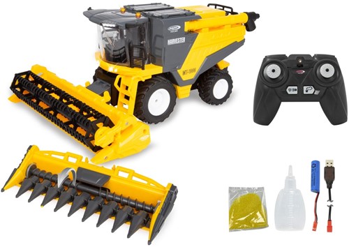 Jamara - Harvester MT-1000 1:24 2,4GHz wheat and corn with smoke and grain game-3