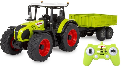 Jamara - Claas Arion 660 with tipping trailer 1:24 2,4GHz-3