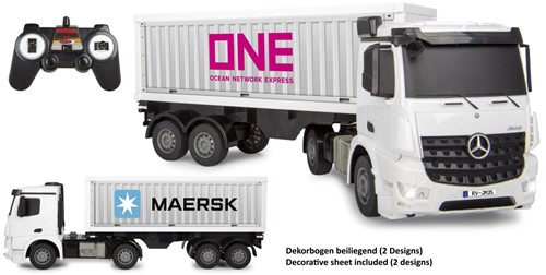 Jamara - Container Truck Mercedes-Benz Arocs 1:26 2,4GHz
