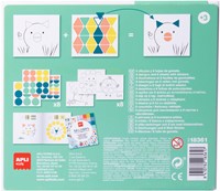 APLI - Animals stickerdoos (met 8 kaarten en voorbeeld)-3