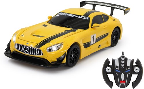 Jamara - Mercedes-Benz AMG GT3 1:14 yellow 2,4GHz transformable-3
