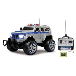 Jamara - Police amored car Monstertruck 1:12 27MHz LED incl. Battery & Charger