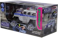 Jamara - Police amored car Monstertruck 1:12 27MHz LED incl. Battery & Charger-2