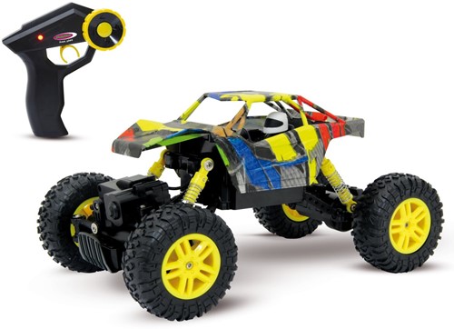 Jamara - Hillriser Crawler 4WD 1:18 yellow 2,4GHz