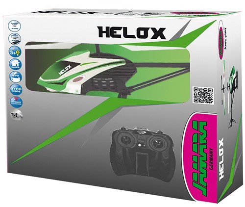 Jamara - Helox Heli 3+2 Channel Gyro Light+Demo IR-2