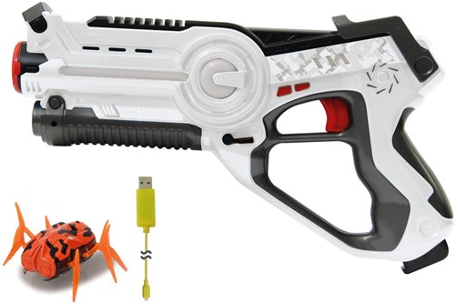 Jamara - Impules Laser Gun Bug Hunt Set white/orange-3