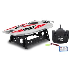 Jamara - Capter Speedboot white/red Li-Ion 7,4V 2,4GHz