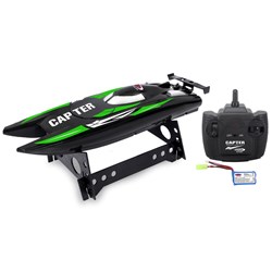 Jamara - Capter Speedboot black/ green Li-Ion 7,4V 2,4GHz