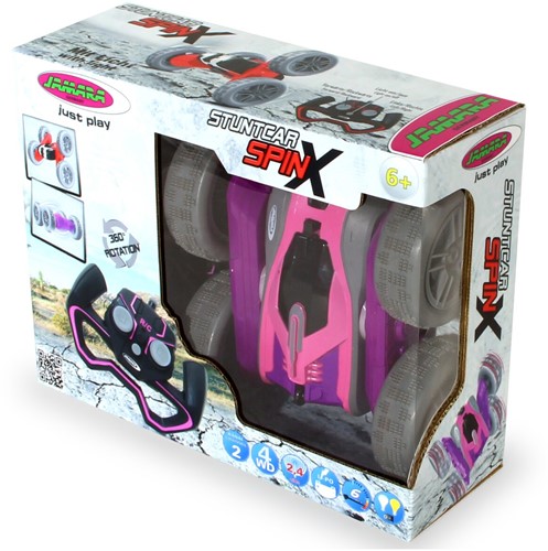 Jamara - SpinX Stuntcar purple-pink 2,4GHz-2