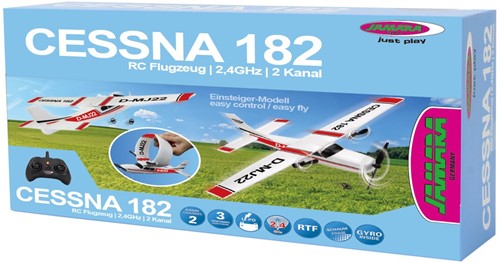 Jamara - Cessna 182 Airplane 2,4GHz Gyro 2CH-2