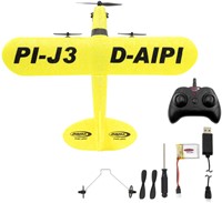 Jamara - Piper J3-CUB Plane 2,4 GHz Gyro 2CH-3