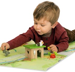 LTV - Bunny & Guinea Pet Animal Set - FSC 100%