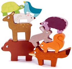 LTV - Woodland Stacking Forest Animals & Bag - FSC 100%
