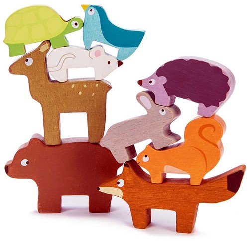 LTV - Woodland Stacking Forest Animals & Bag - FSC 100%