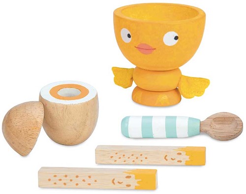 LTV - Wooden Egg Cup & Soldiers - FSC 100%