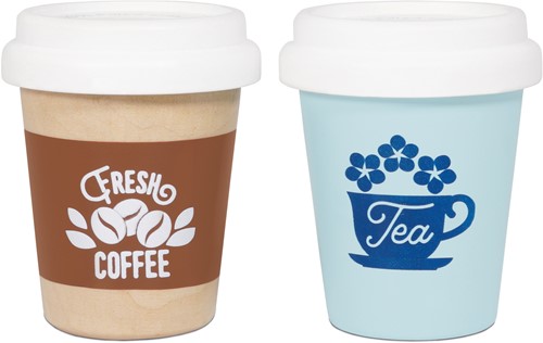 LTV - Tea & Coffee Re-Useable Eco Cups - FSC 100%
