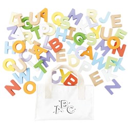 LTV - Wooden Alphabet Set & Bag - FSC 100%