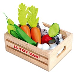 LTV - Harvest Vegetables Wooden Food Crate - FSC 100%