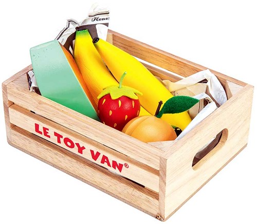 LTV - Smoothie Fruit Wooden Market Crate - FSC 100%